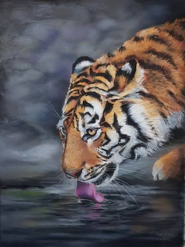 Original Realism Animal Paintings by Grit Siegl