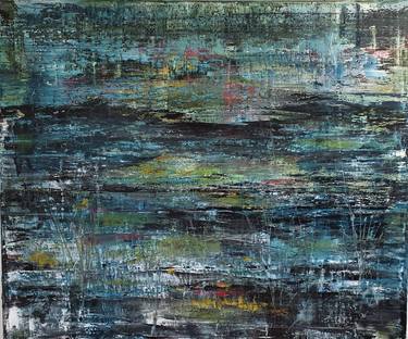 Original Impressionism Abstract Paintings by Grit Siegl