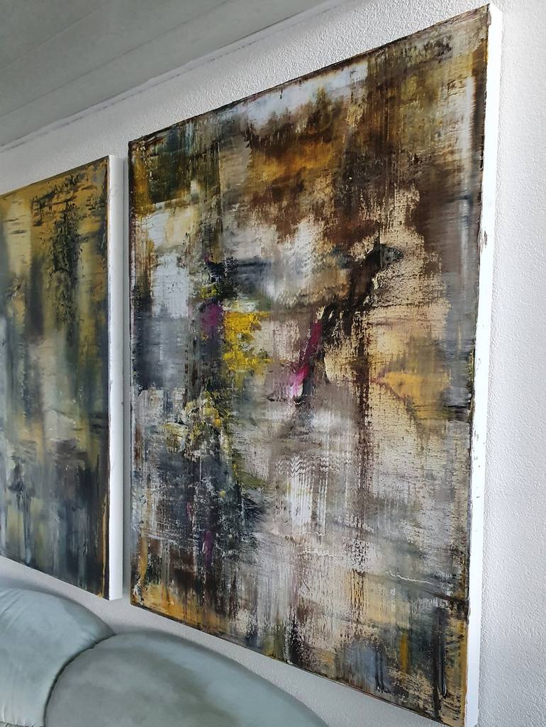 Original Abstract Painting by Grit Siegl