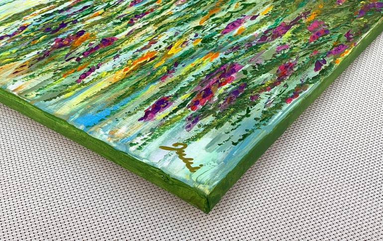 Original Expressionism Abstract Painting by Julie Wynn