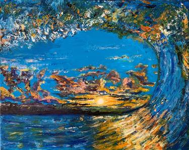 Original Fine Art Seascape Paintings by Julie Wynn