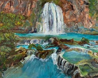 Print of Fine Art Water Paintings by Julie Wynn