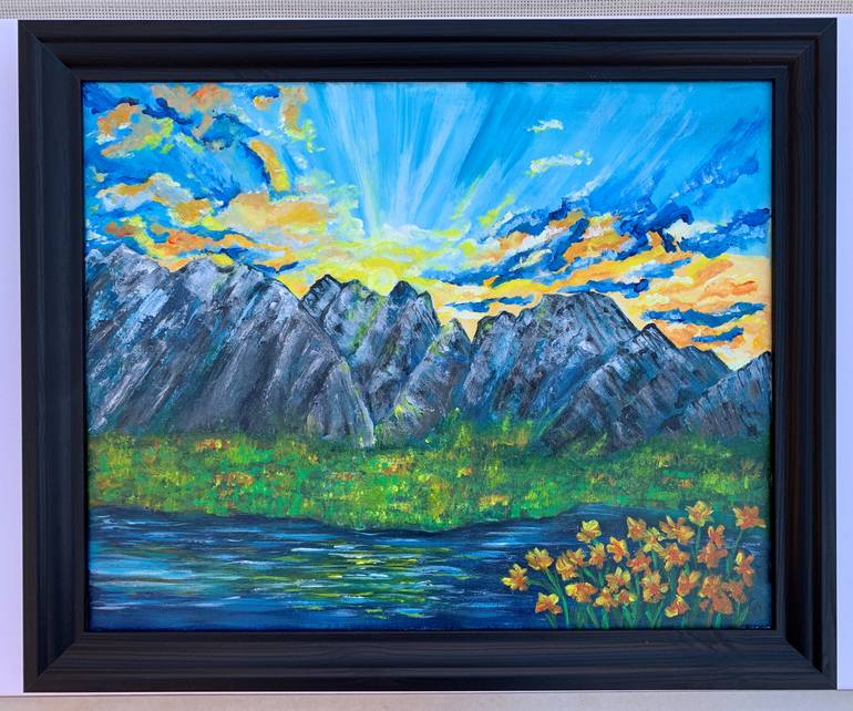 Original Other Landscape Painting by Julie Wynn