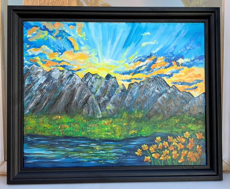 Original Other Landscape Painting by Julie Wynn