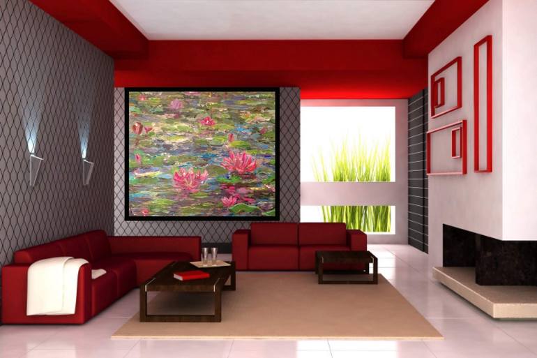 Original Other Floral Painting by Julie Wynn