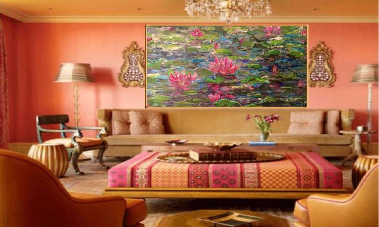 Original Other Floral Painting by Julie Wynn