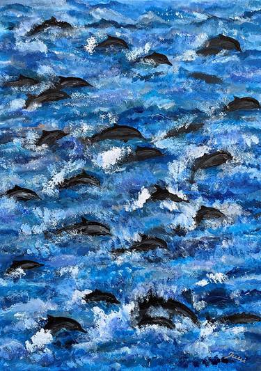 Original Fine Art Seascape Paintings by Julie Wynn