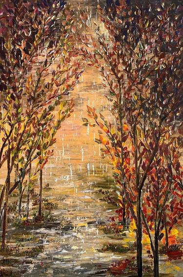 Original Fine Art Landscape Paintings by Julie Wynn