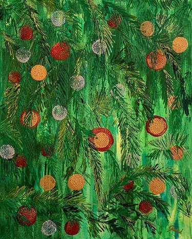 Original Abstract Tree Paintings by Julie Wynn