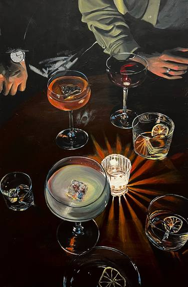 Print of Conceptual Food & Drink Paintings by Ketty Haolin Zhang