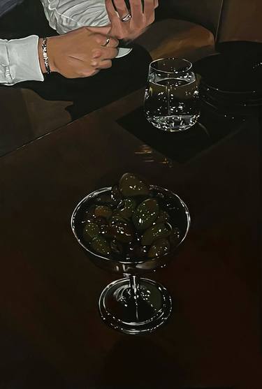 Original Figurative Food & Drink Paintings by Ketty Haolin Zhang