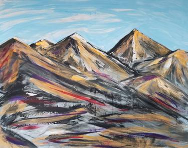 Original Impressionism Landscape Painting by Joe Eccles