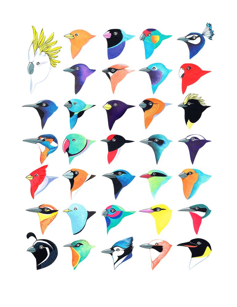 Thirty-Four Birds