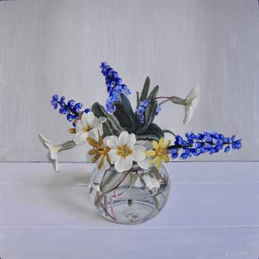 Original Floral Paintings by Elizabeth A Adams