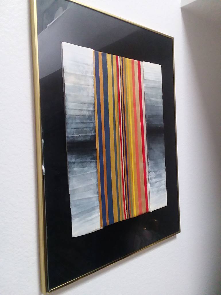 Original Abstract Expressionism Abstract Painting by W  Martin Smith