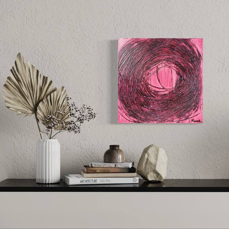 Original Abstract Painting by Veronica Russek