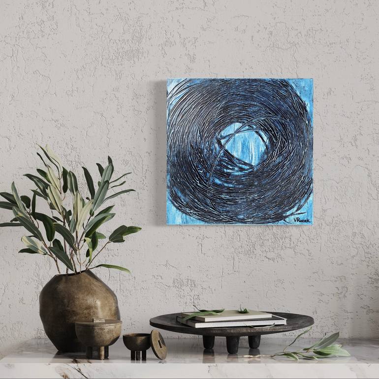 Original Abstract Painting by Veronica Russek