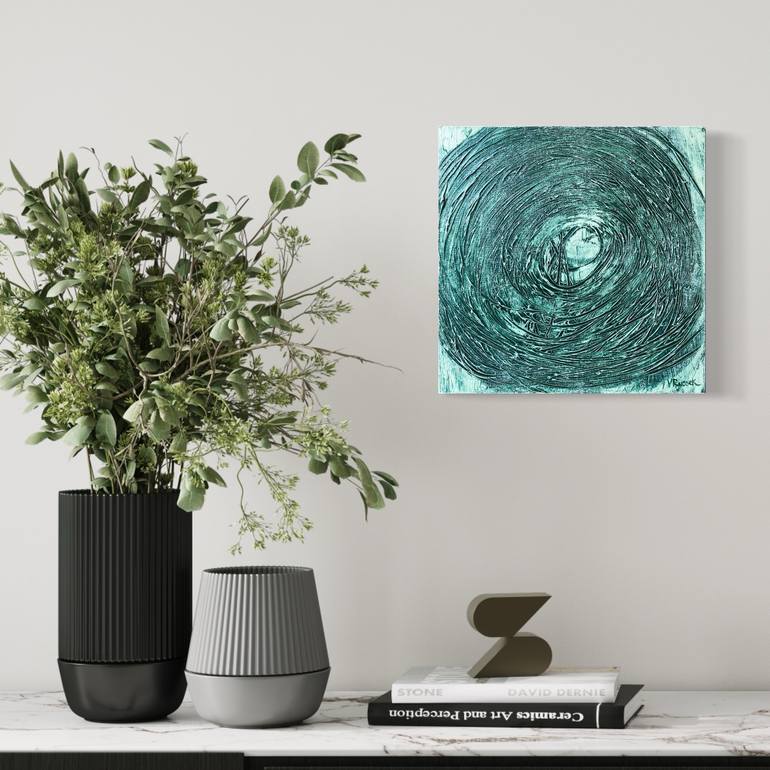 Original Abstract Painting by Veronica Russek