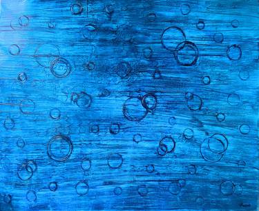 Original Abstract Water Paintings by Veronica Russek