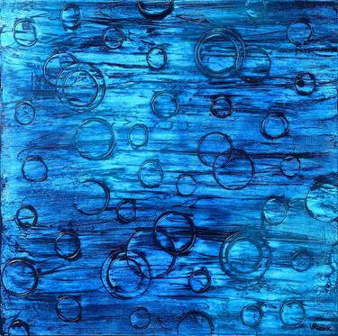 Original Abstract Water Paintings by Veronica Russek