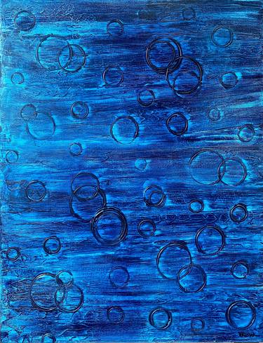 Original Abstract Water Paintings by Veronica Russek