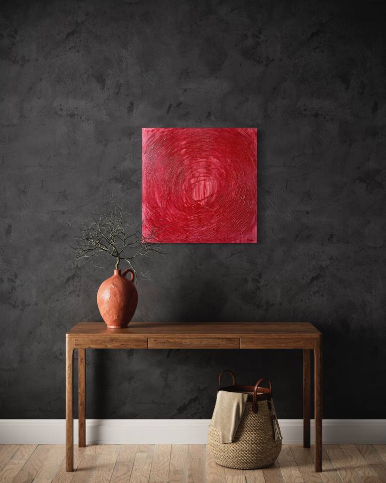 Original Abstract Expressionism Abstract Painting by Veronica Russek