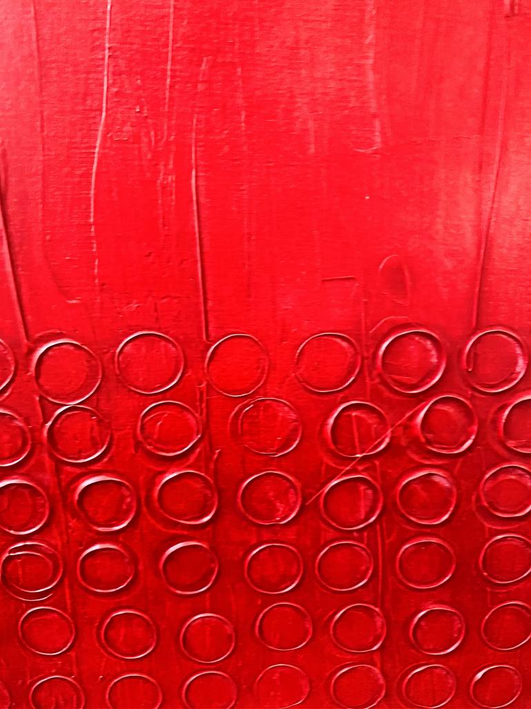 Original Abstract Expressionism Abstract Painting by Veronica Russek