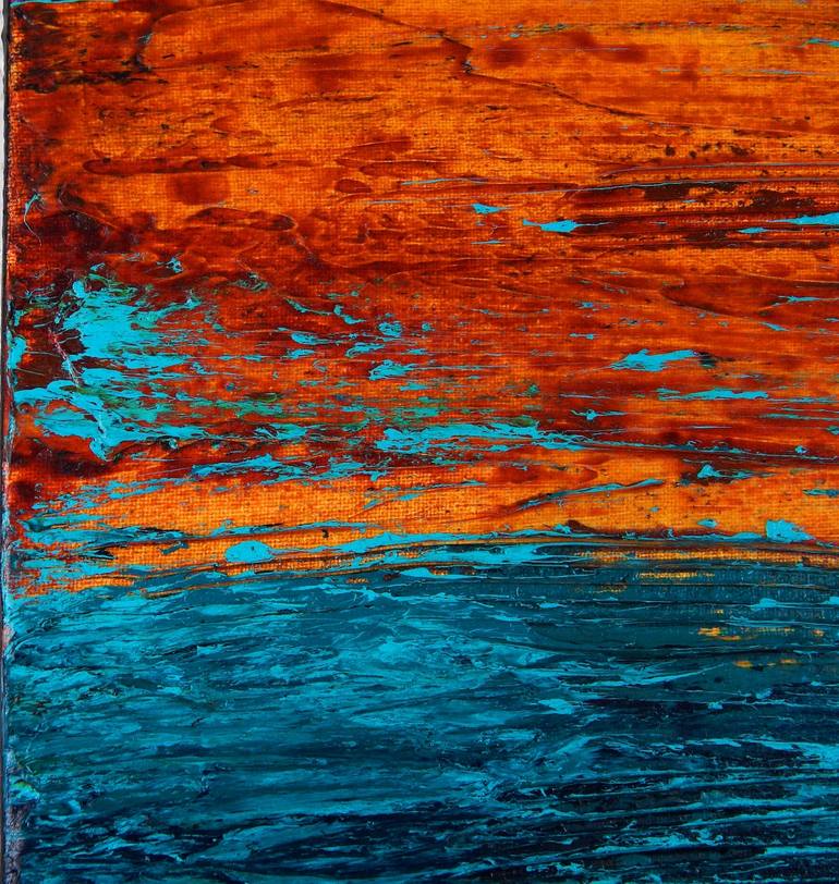 Original Abstract Landscape Painting by Veronica Russek