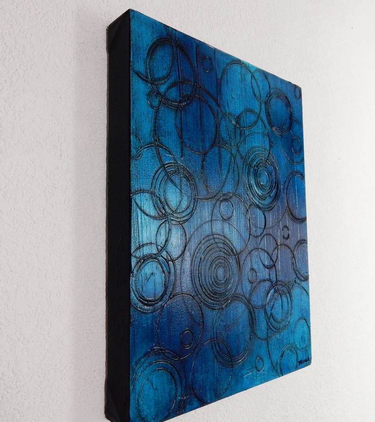 Original Conceptual Abstract Painting by Veronica Russek