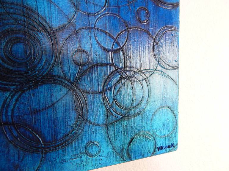 Original Conceptual Abstract Painting by Veronica Russek