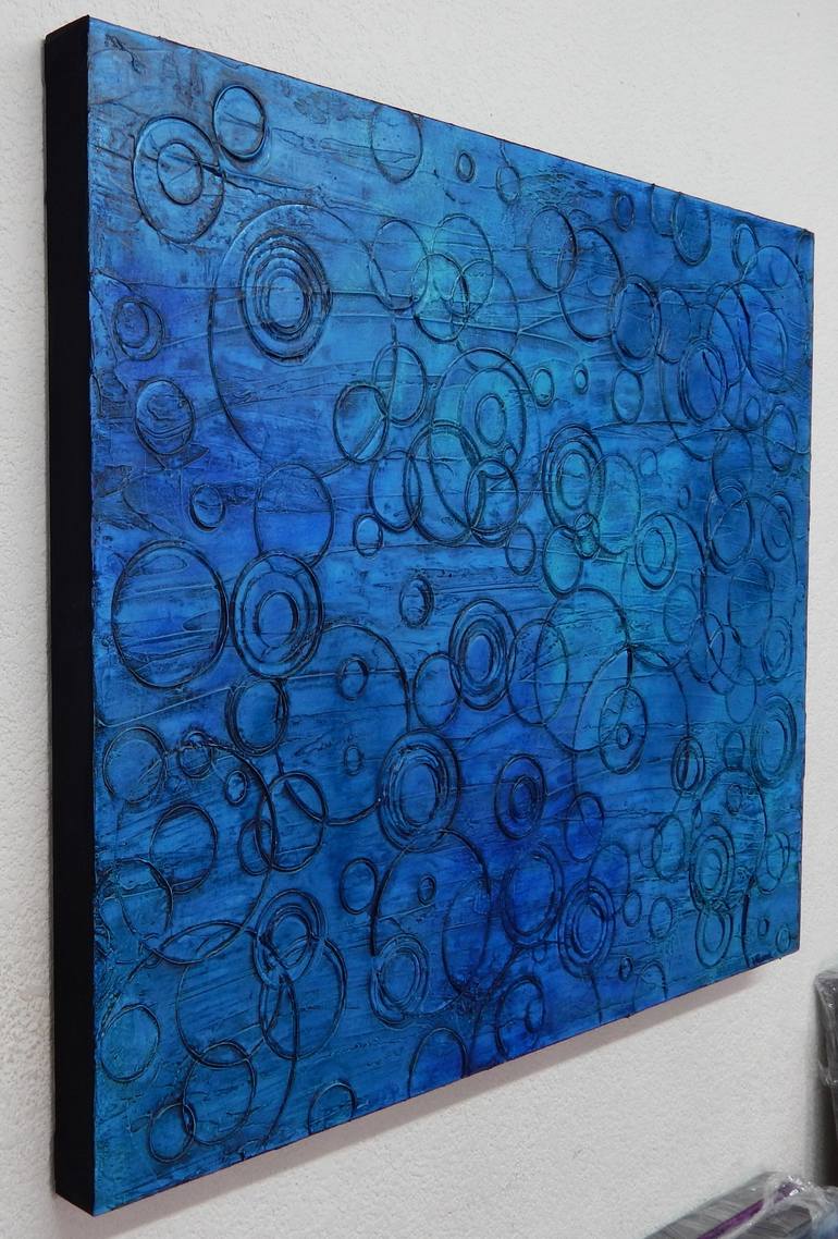 Original Abstract Painting by Veronica Russek