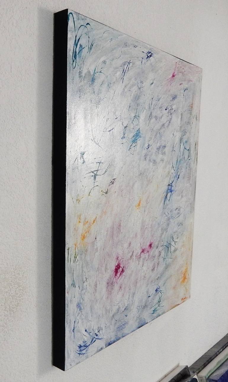 Original Abstract Expressionism Abstract Painting by Veronica Russek