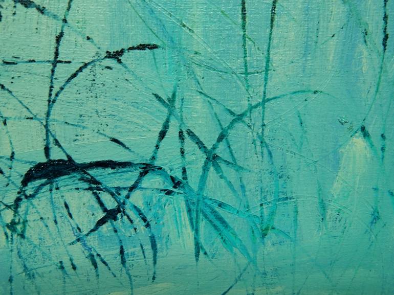 Original Abstract Expressionism Abstract Painting by Veronica Russek