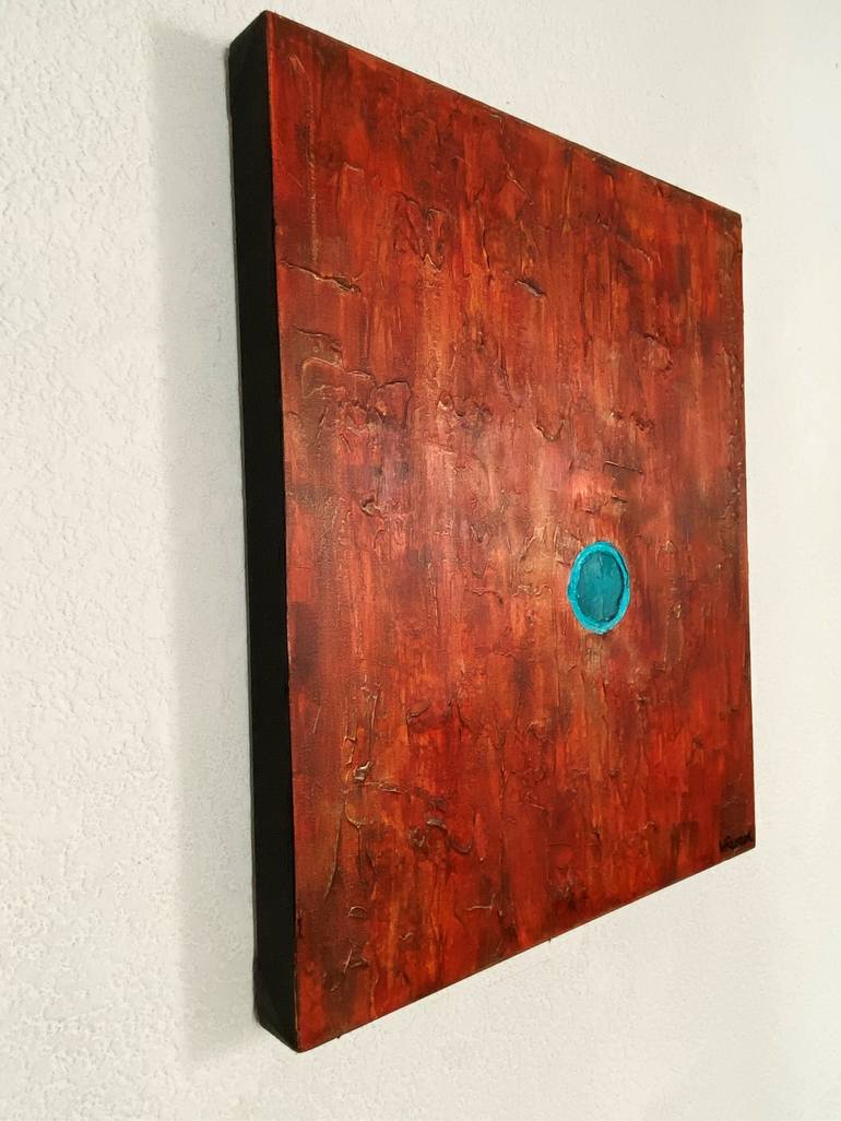 Original Geometric Painting by Veronica Russek