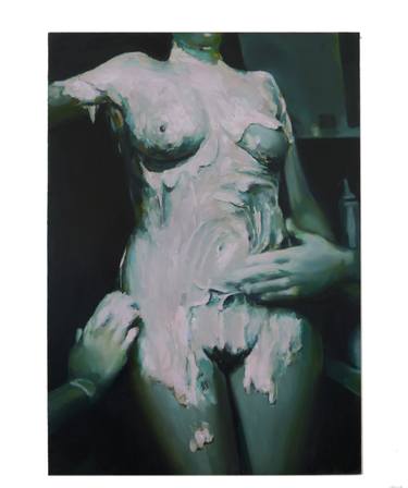 Print of Realism Nude Paintings by Jessica Kirkpatrick