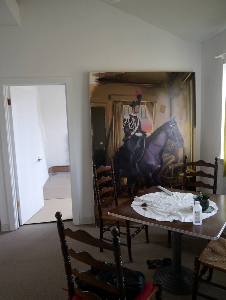 Original Realism Horse Painting by Jessica Kirkpatrick