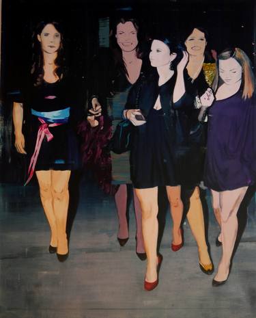 Print of Women Paintings by Jessica Kirkpatrick