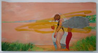 Print of Beach Paintings by Jessica Kirkpatrick