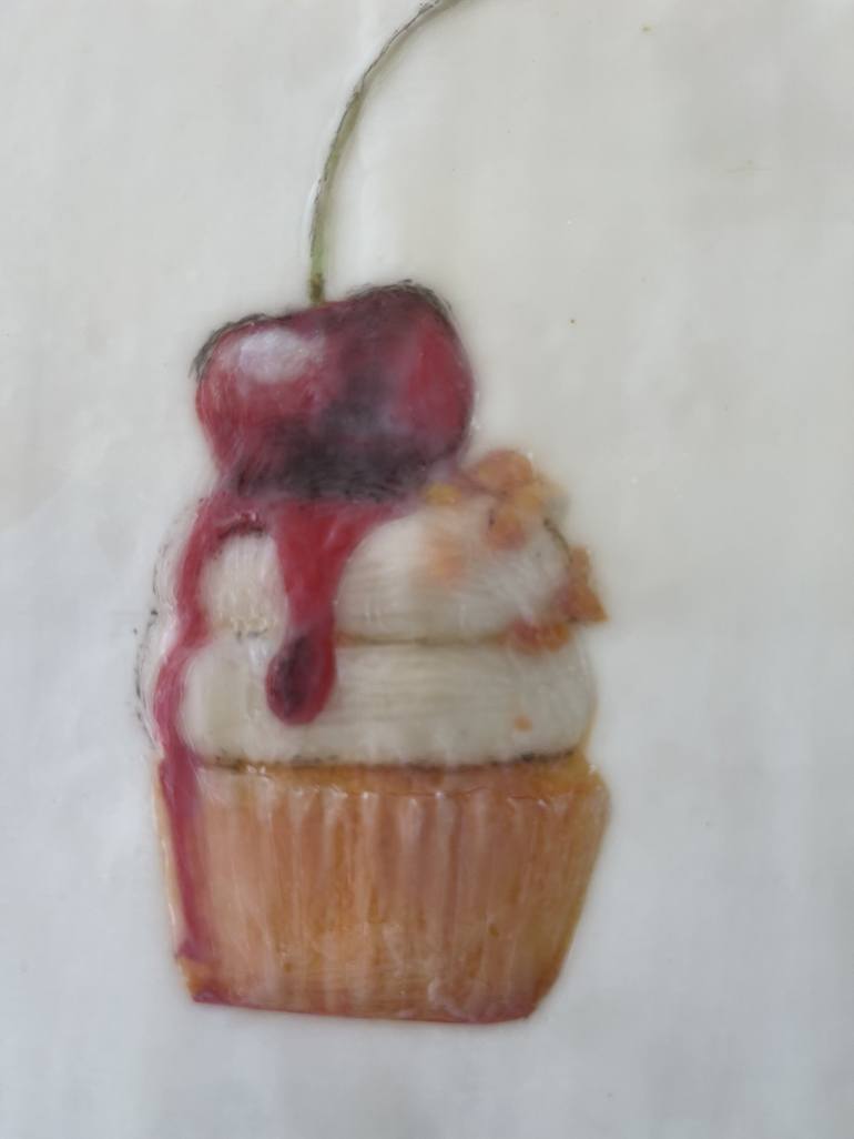 Original Contemporary Cuisine Mixed Media by Karen Canning