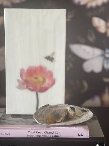Original Contemporary Floral Mixed Media by Karen Canning