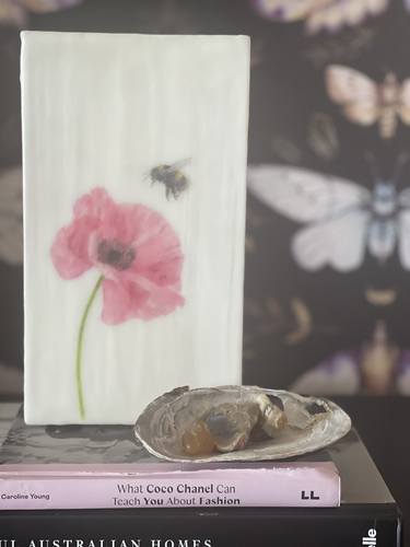 Original Expressionism Floral Mixed Media by Karen Canning