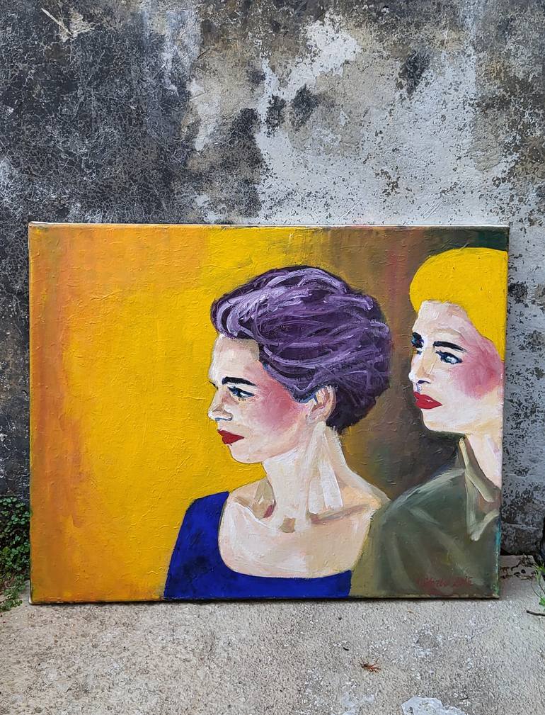 Original Figurative People Painting by Katrine Storebo