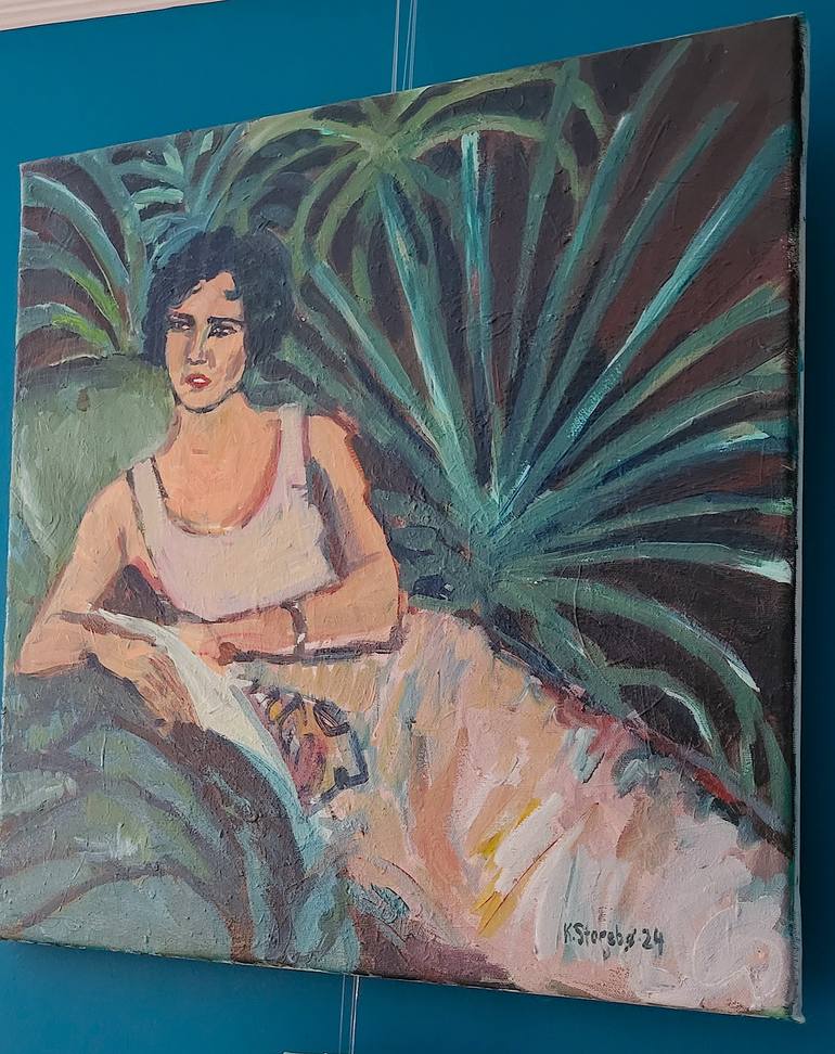 Original Figurative People Painting by Katrine Storebo