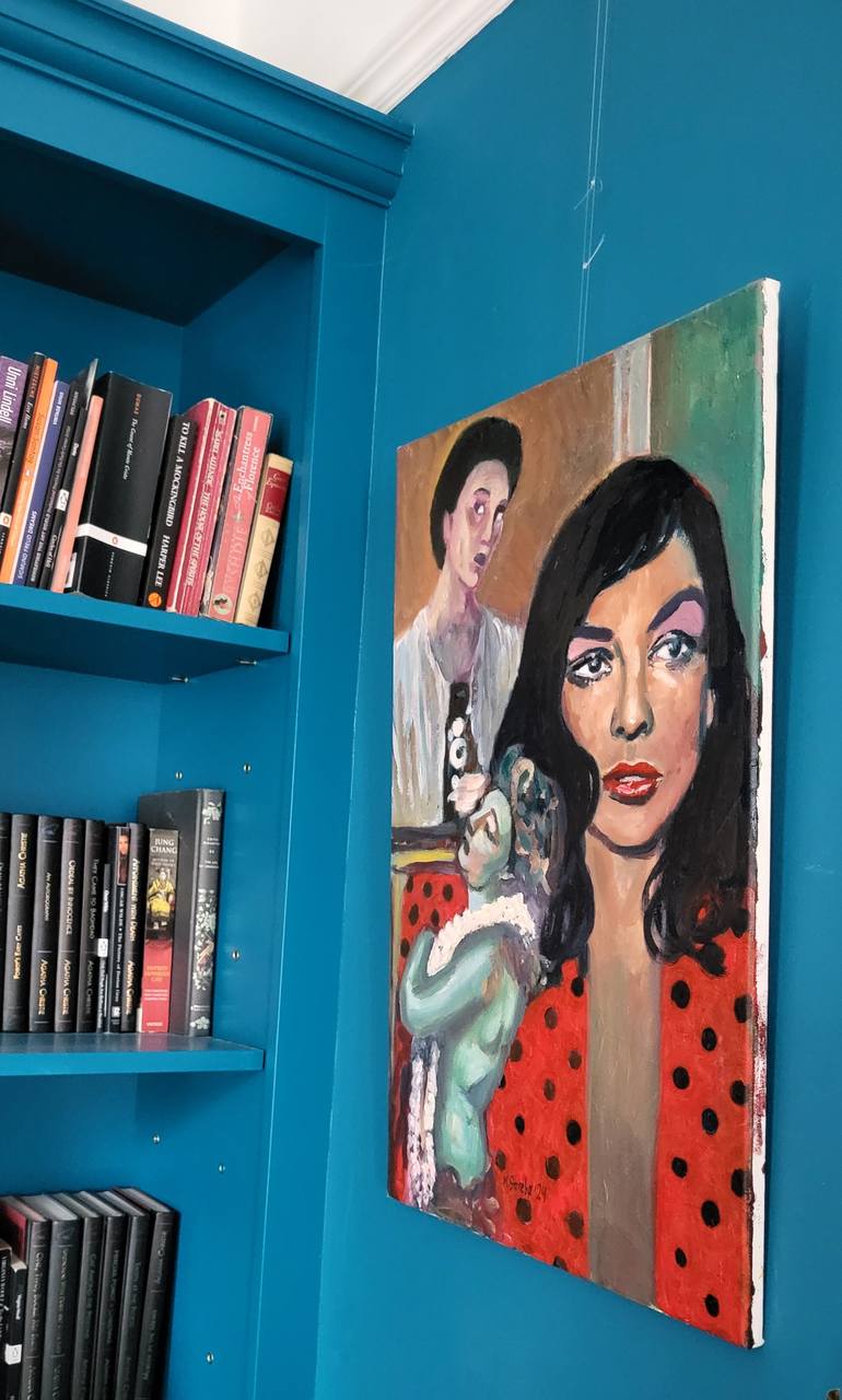 Original Figurative People Painting by Katrine Storebo