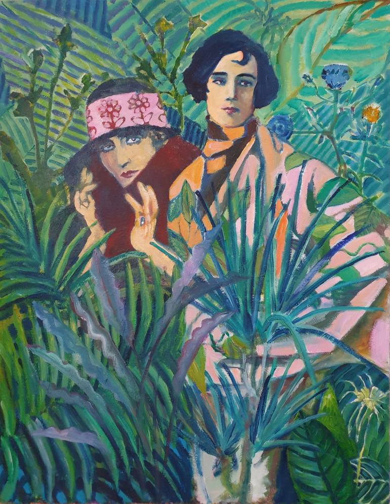 Print of Figurative People Paintings by Katrine Storebo