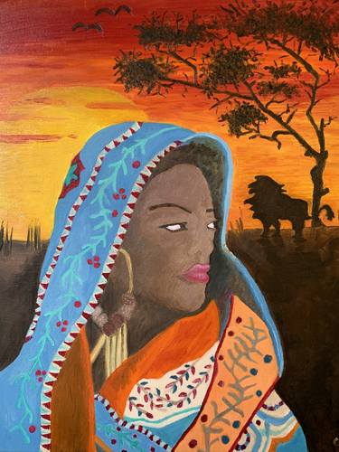 Jalila, Fearless Girl African Landscape thumb