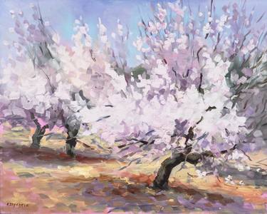 Original Impressionism Nature Paintings by Alexandra Ilyayeva