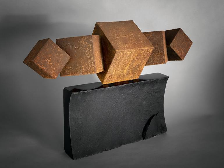 Original Abstract Sculpture by Jan Hoy