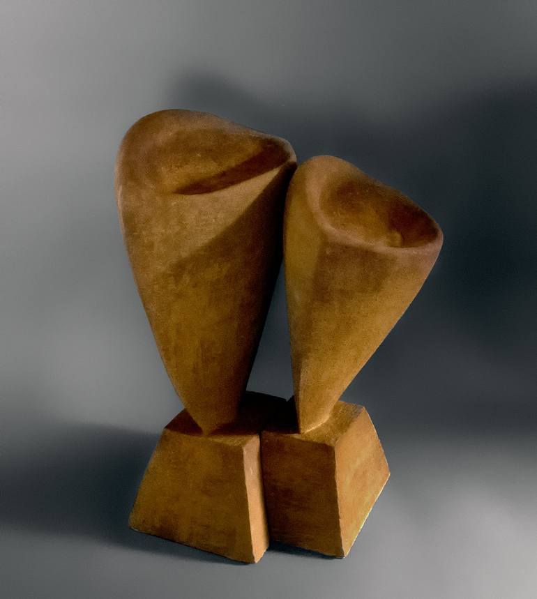 Original Abstract Sculpture by Jan Hoy