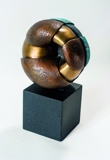 Original Abstract Sculpture by Jan Hoy